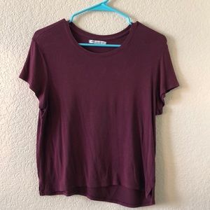 Maroon Short sleeve